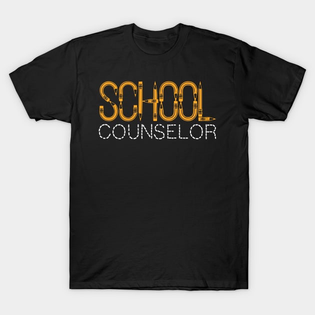 School Counselor Gift T-Shirt by TheBestHumorApparel